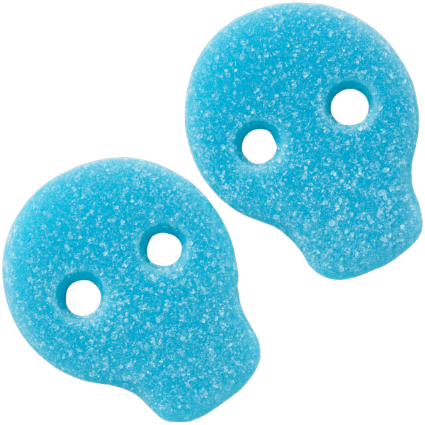 Sour Blueberry Skulls