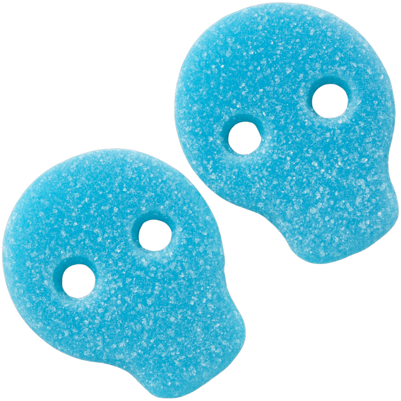 Sour Blueberry Skulls