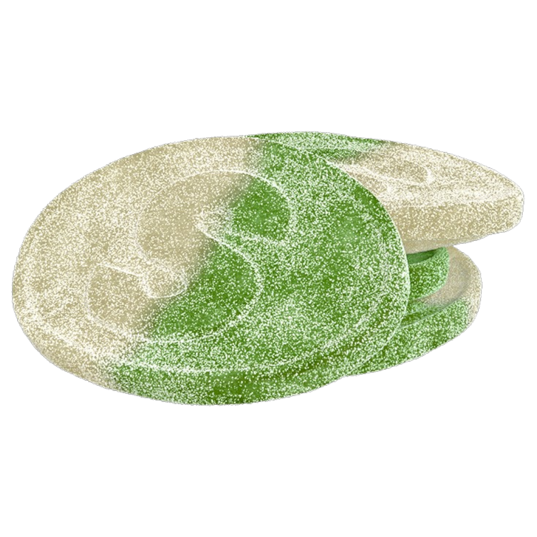 Sour Green Apple Ovals (Swedish)