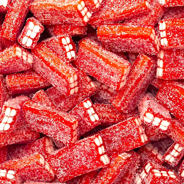 Sour Strawberry Bricks
