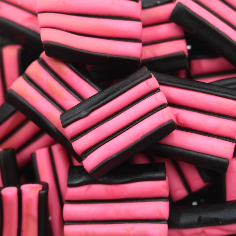 Strawberry Liquorice Stripes (Finnish)