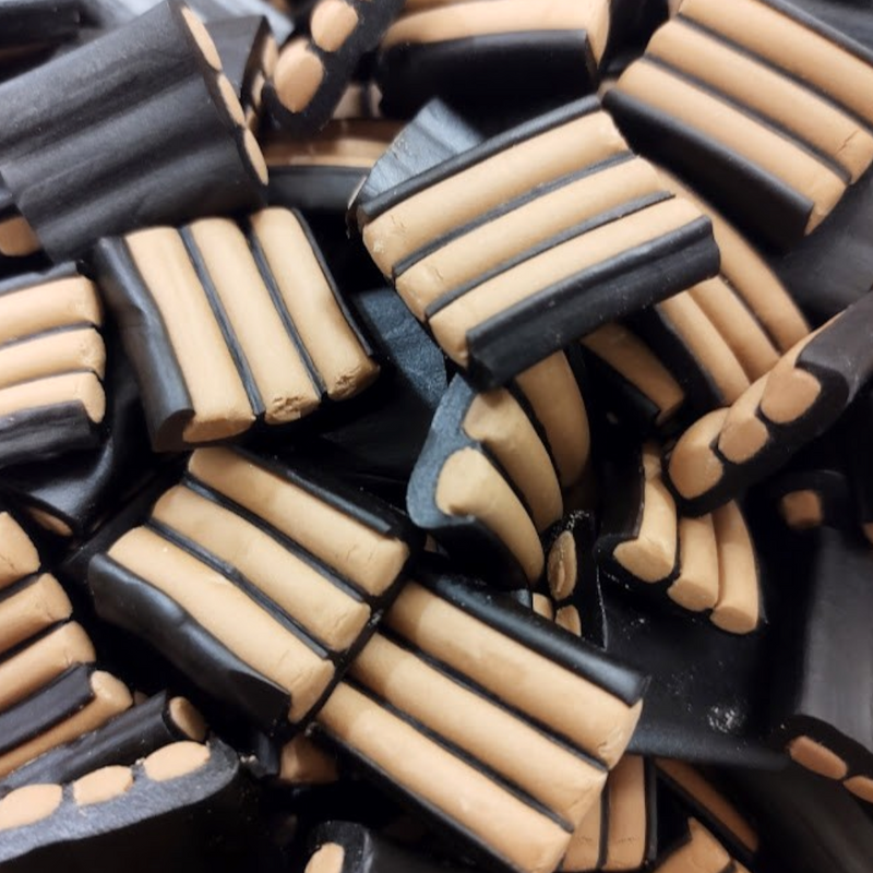 Chocolate Liquorice Stripes