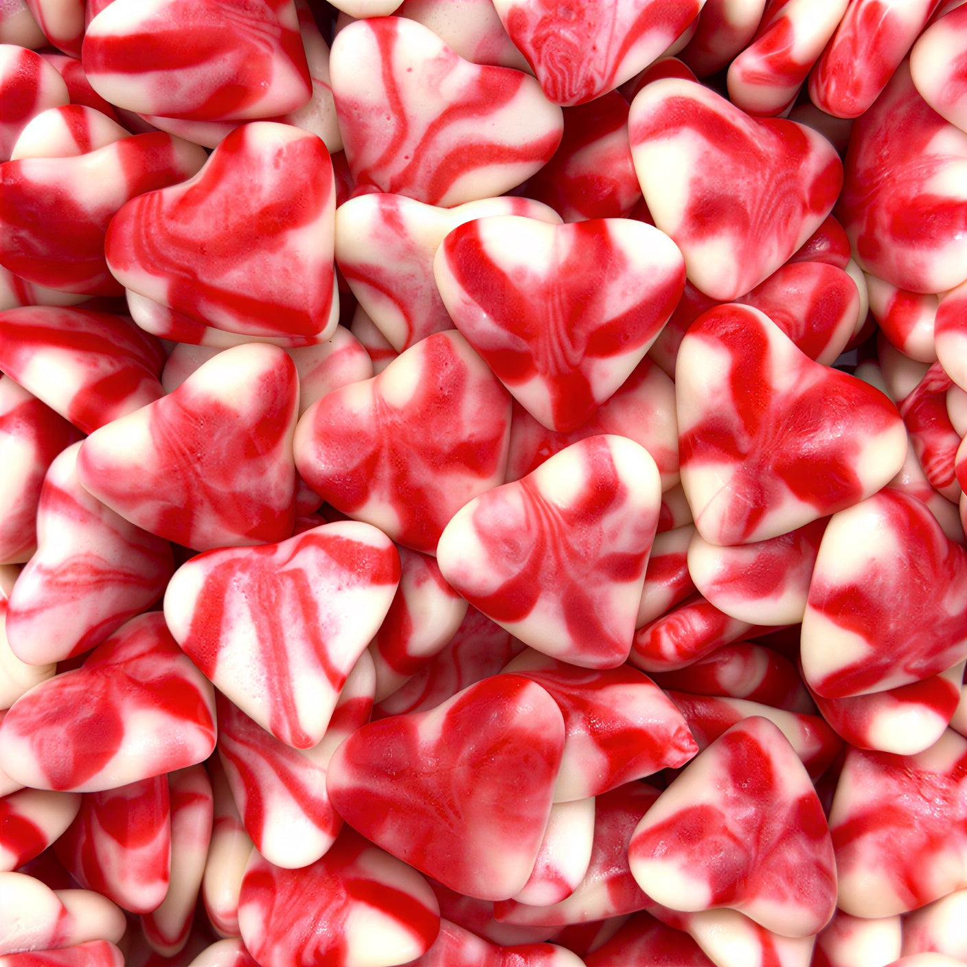 Strawberries & Cream Twist Hearts
