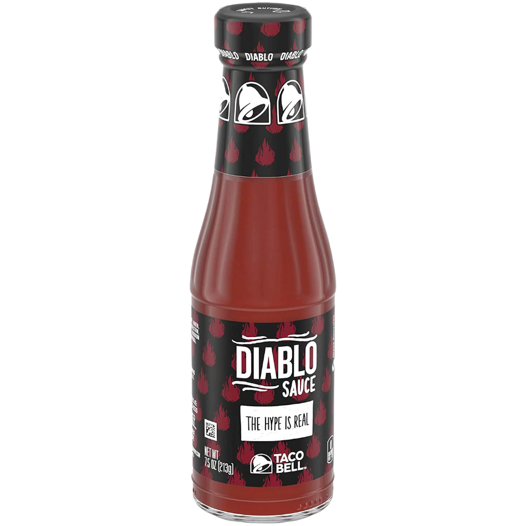 Taco Bell Diablo Sauce - 7.5oz (213g) - (8/12/23)