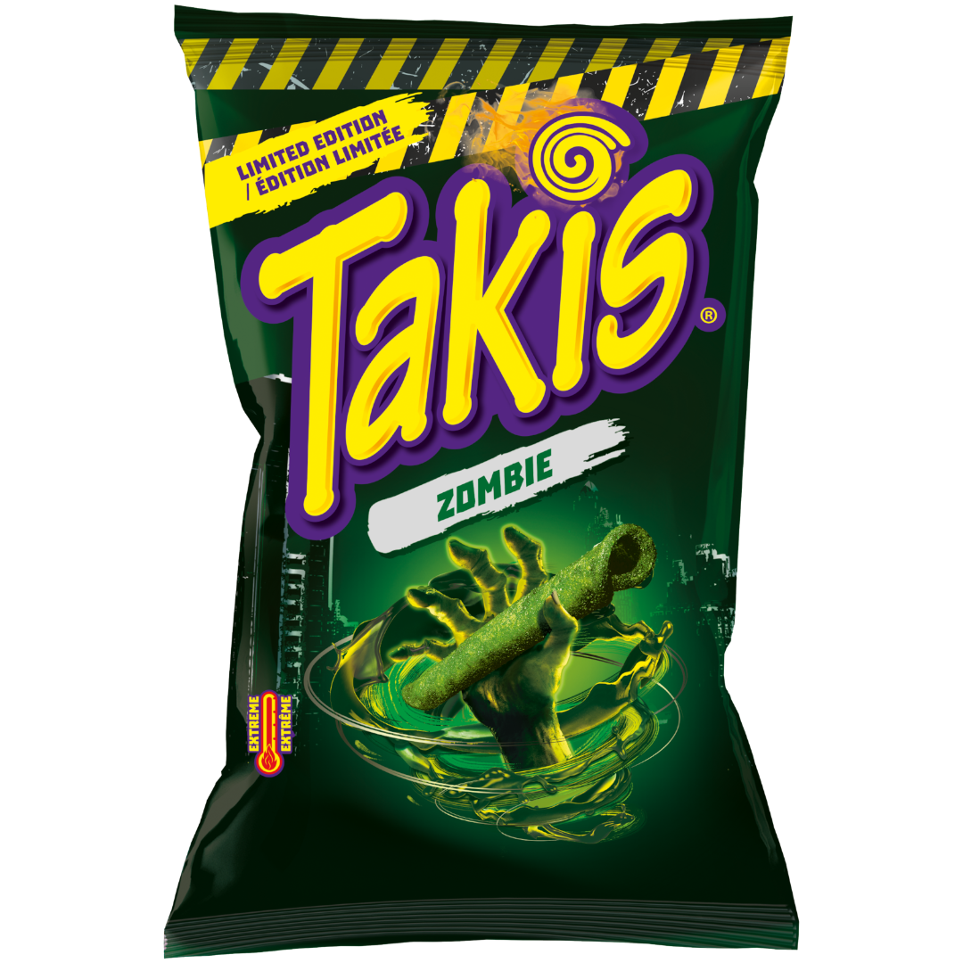 Takis Zombie Habanero & Cucumber Flavoured Tortilla Chips Big Bag (Hal ...