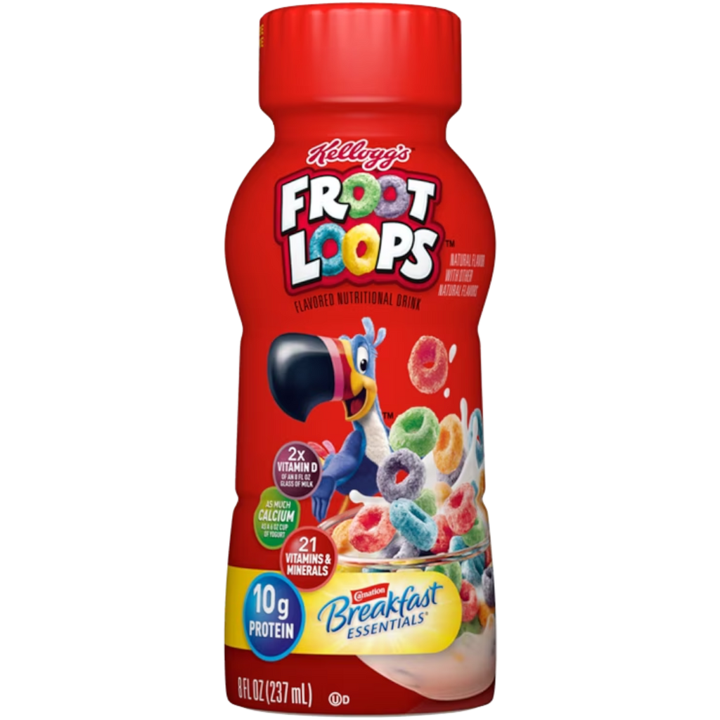 Carnation Breakfast Essentials Froot Loops Flavoured Breakfast Drink ...