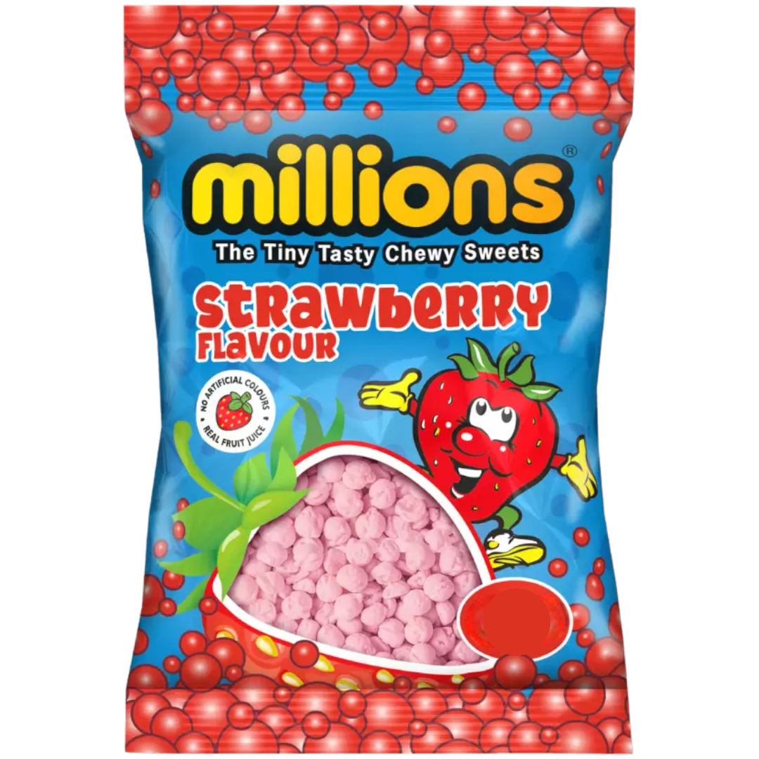 Millions Strawberry Peg Bag - 3.8oz (110g)