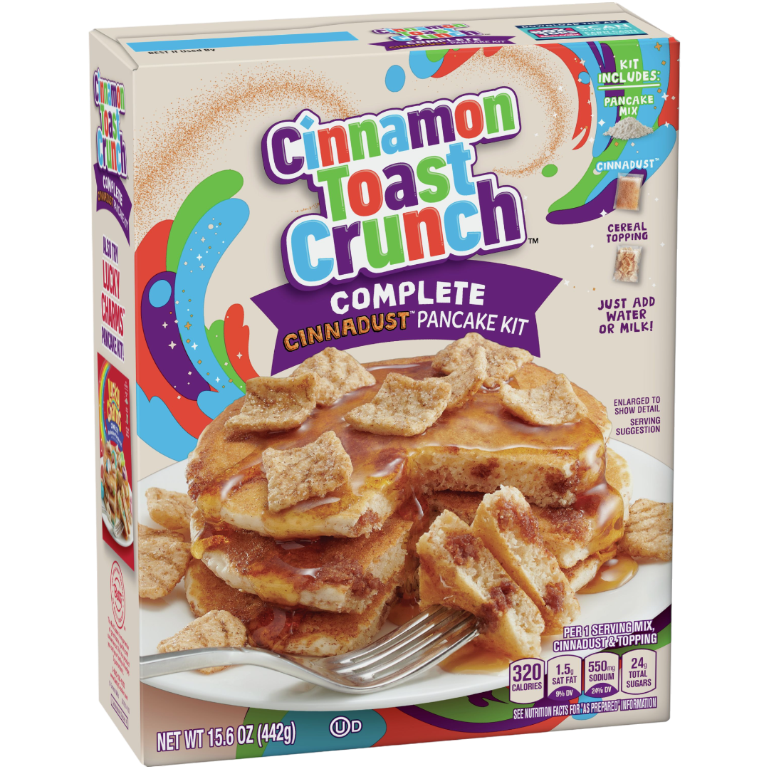 Betty Crocker Cinnamon Toast Crunch Complete Cinnadust Pancake Kit - 15.6oz (442g)