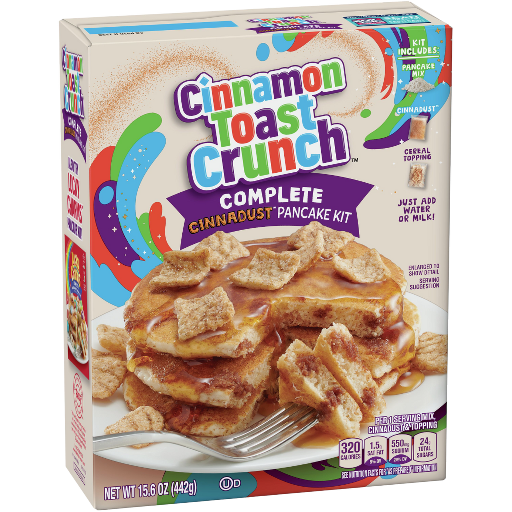 Betty Crocker Cinnamon Toast Crunch Complete Cinnadust Pancake Kit - 15.6oz (442g)