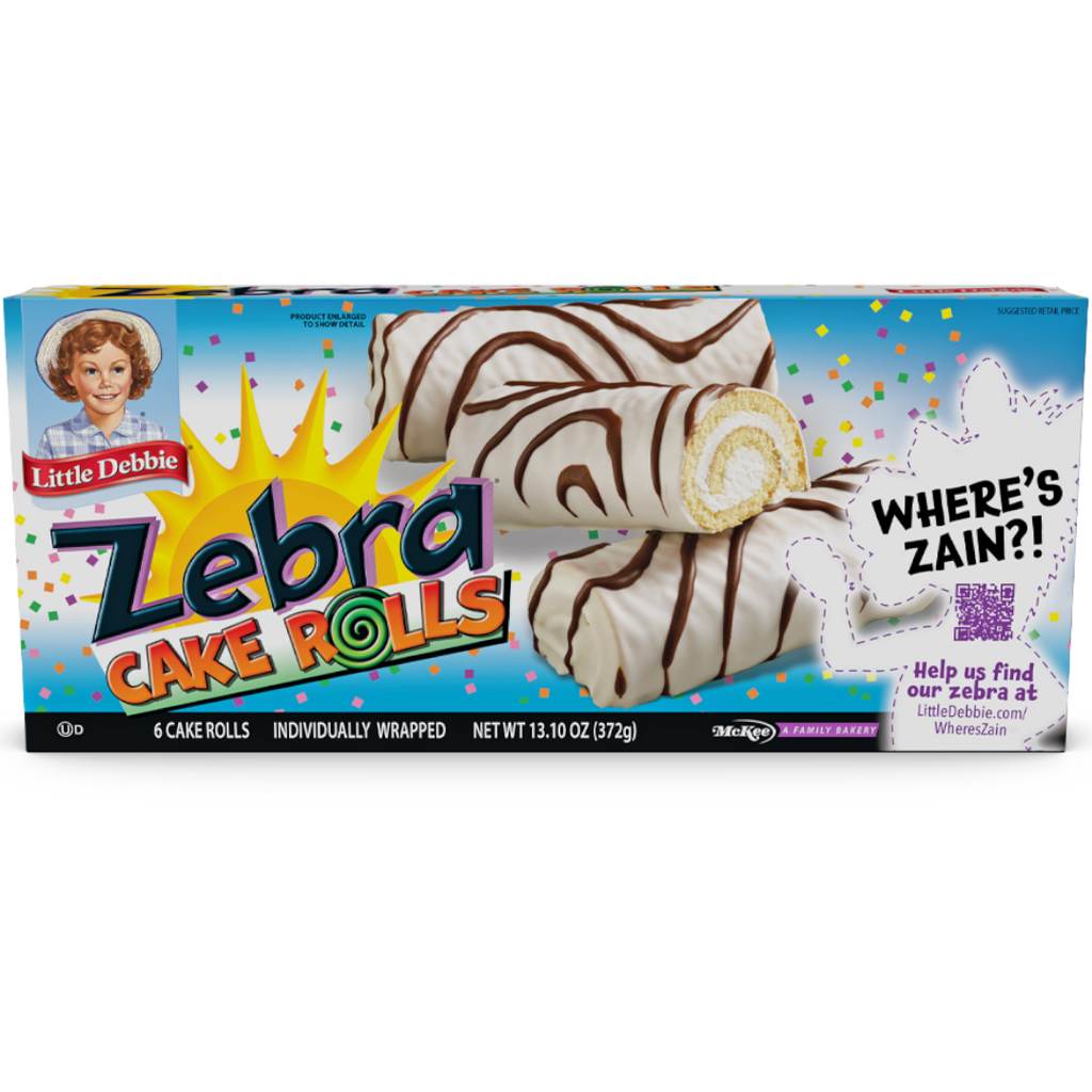 Little Debbie Zebra Cake Rolls