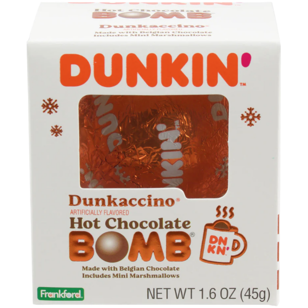 Dunkin' Donuts Dunkaccino Hot Chocolate Bomb - 1.6oz (45g)