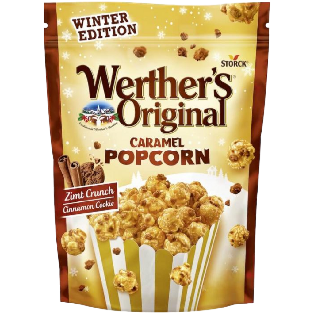 Werther's Cinnamon Cookie Caramel Popcorn (Christmas Limited Edition) - 5oz (142g)