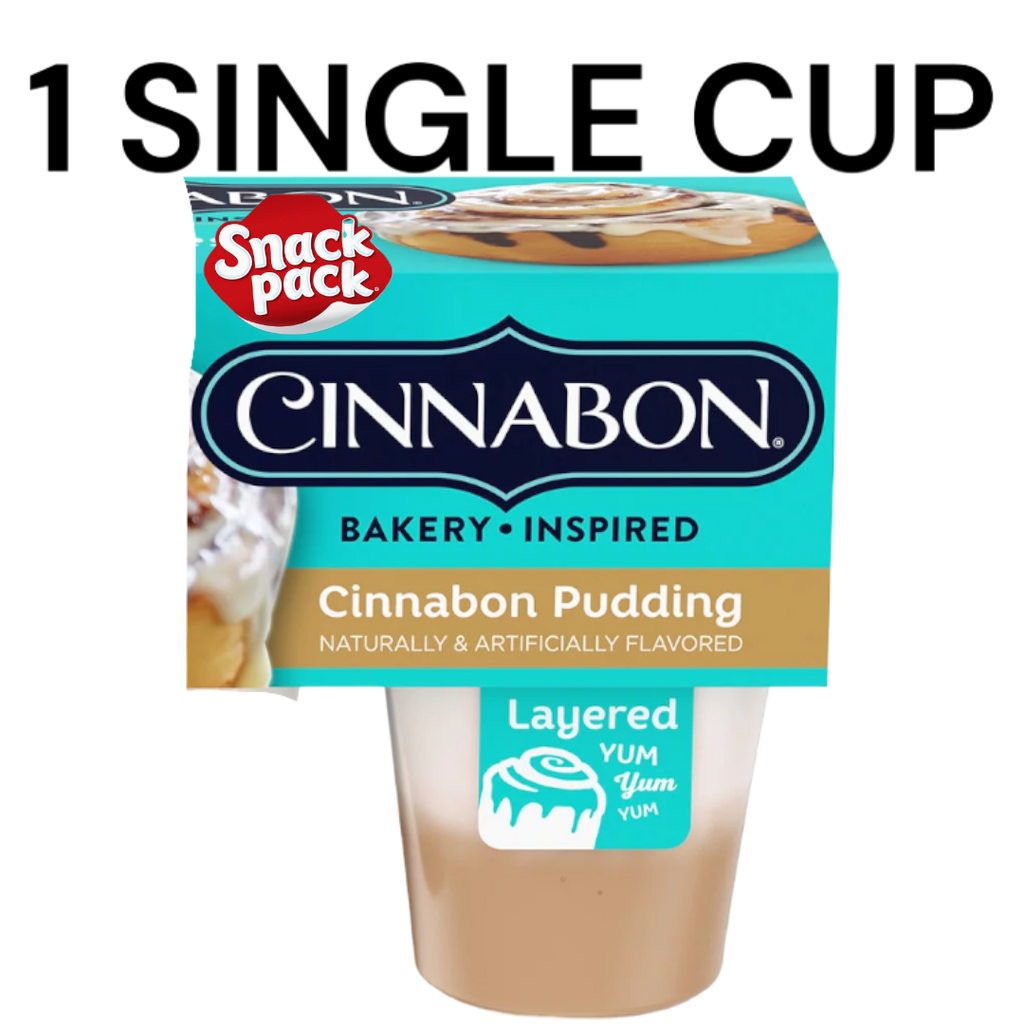 Snack Pack Cinnabon Pudding Cups