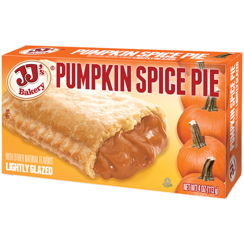 JJ's Bakery Pumpkin Spice Snack Pie (Fall Limited Edition) - 4oz (113g)