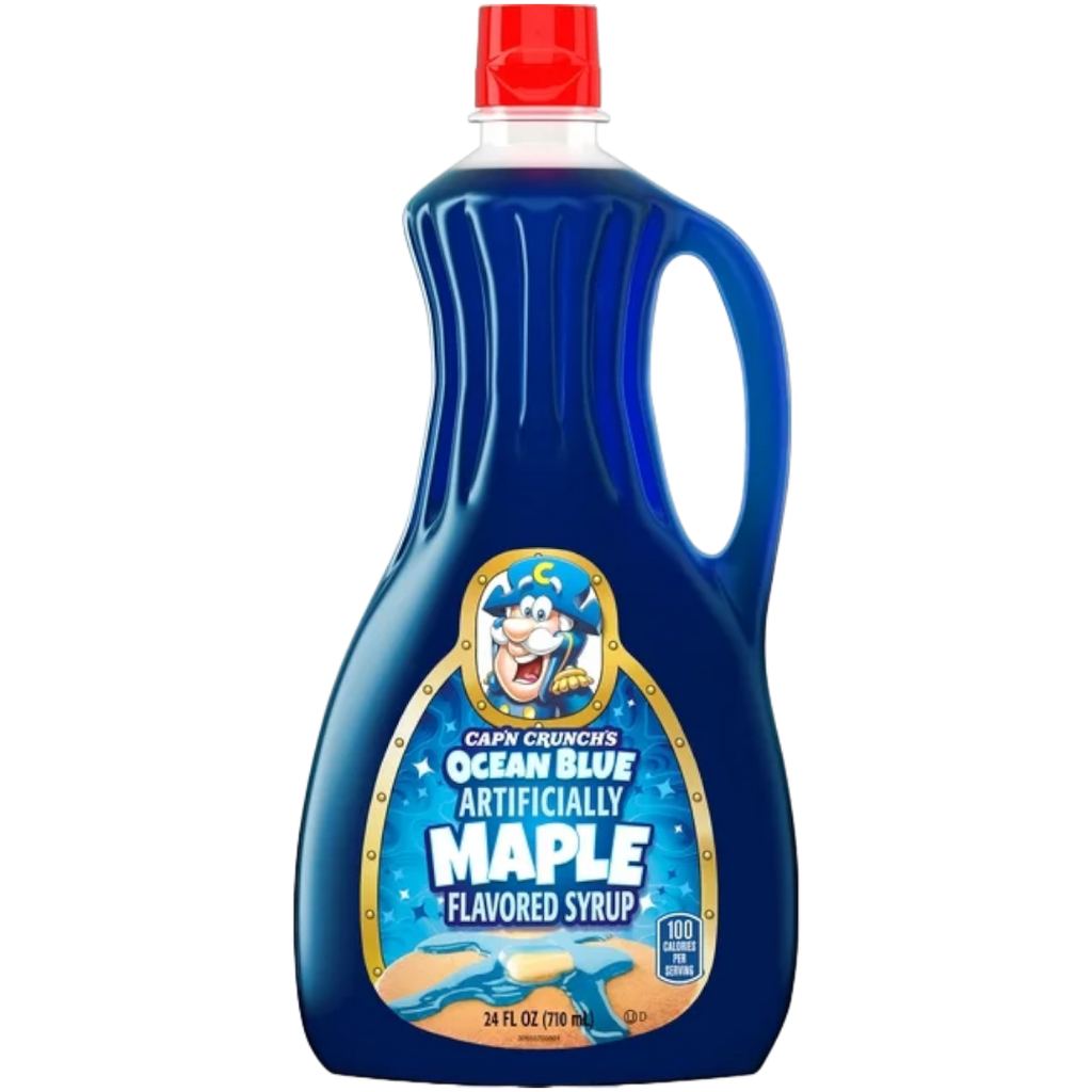 Cap'n Crunch Ocean Blue Maple Syrup Bottle - 24fl.oz (710ml)