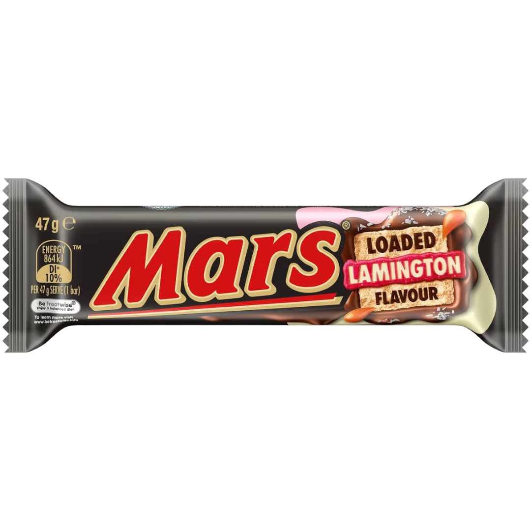 Mars Loaded Lamington Chocolate Bar (Australia) - 1.7oz (47g)