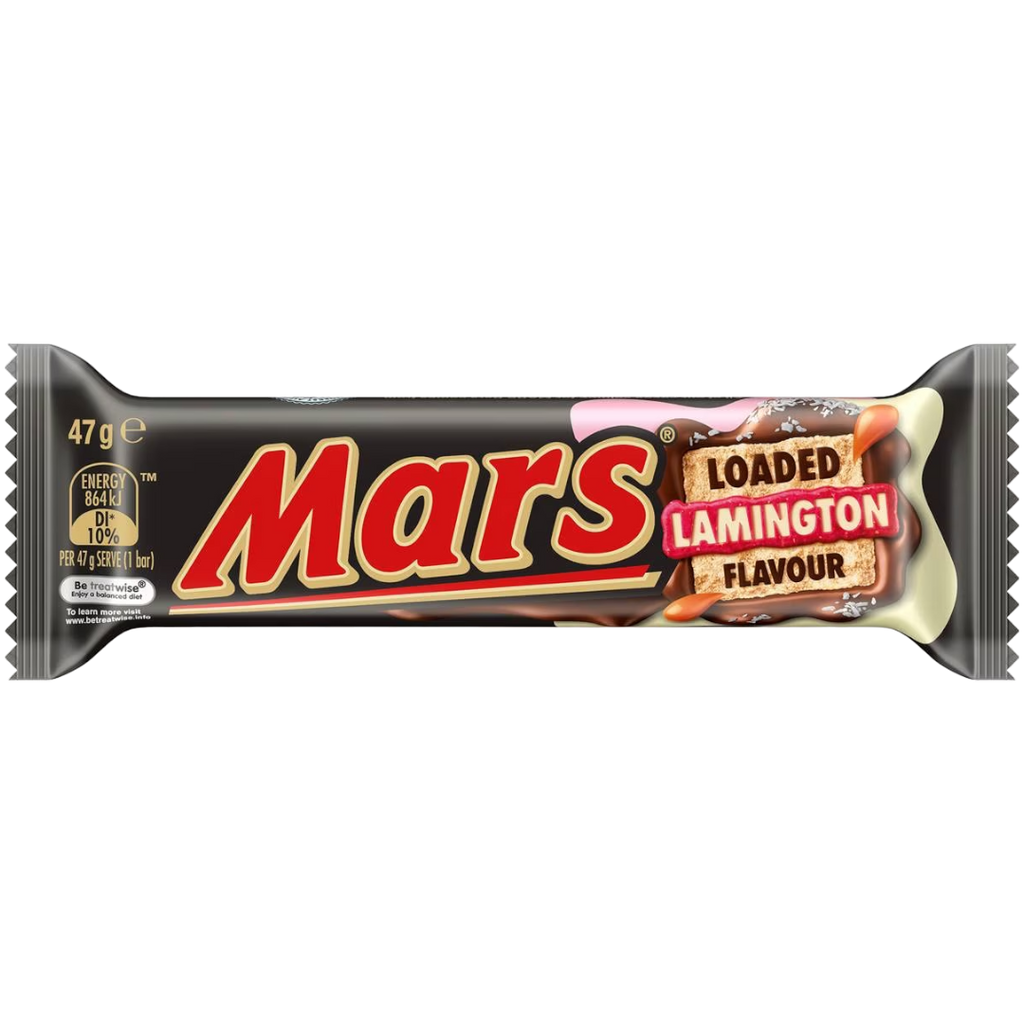 Mars Loaded Lamington Chocolate Bar (Australia) - 1.7oz (47g)