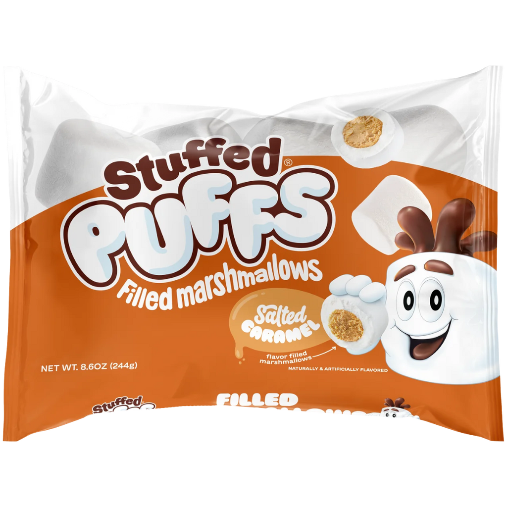 Stuffed Puffs Salted Caramel Filled Marshmallows - 8.6oz (244g)