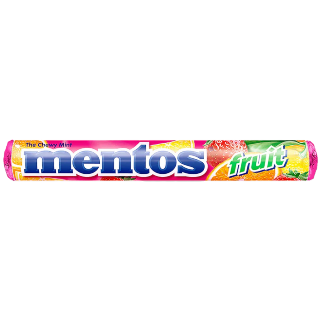 Mentos Roll Fruit - 1.32oz (37.5g)