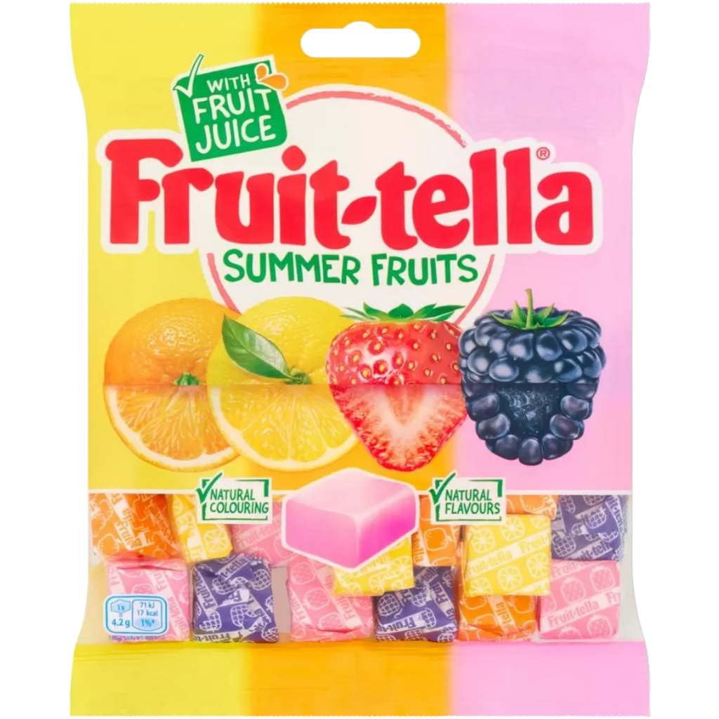 Fruit-Tella Summer Fruits Bag - 4.76oz (135g)