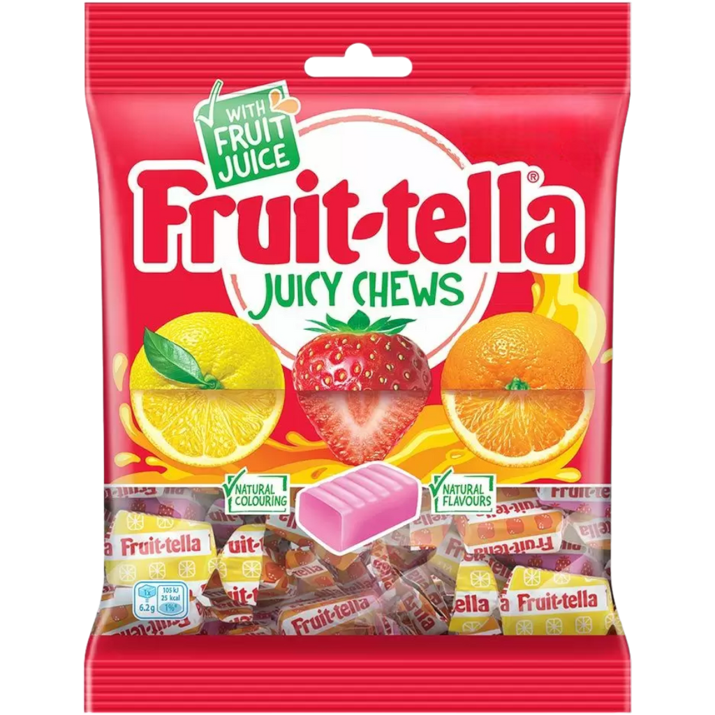 Fruit-Tella Juicy Chews Bag - 4.76oz (135g)