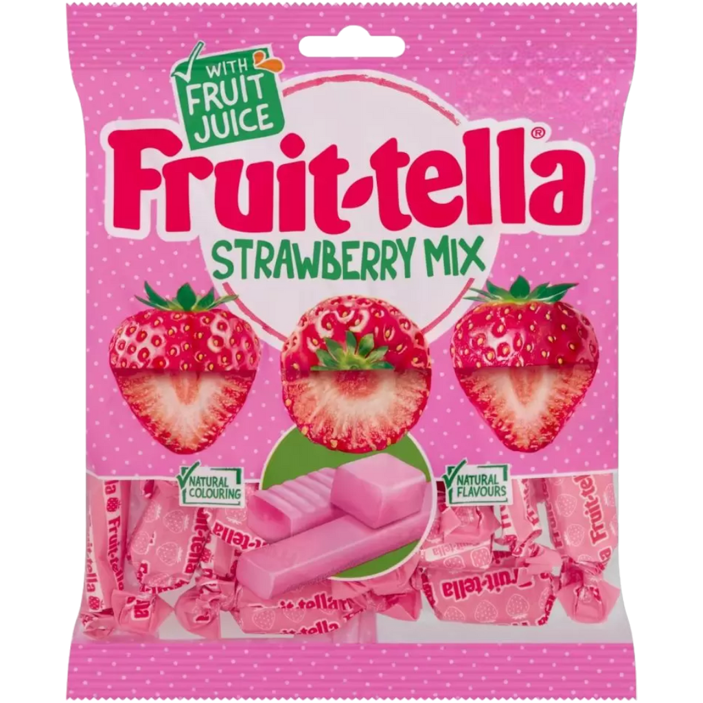 Fruit-Tella Strawberry Mix Bag - 4.76oz (135g)