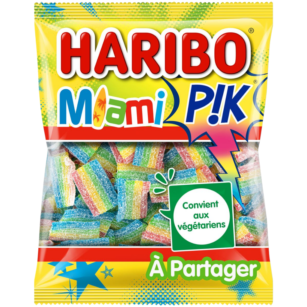 Haribo Miami P!K XL Bag (France) - 7oz (200g)