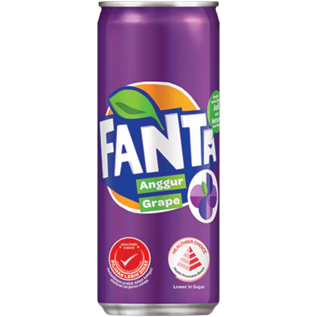 Fanta Grape (Malaysia) - 10.8fl.oz (320ml)