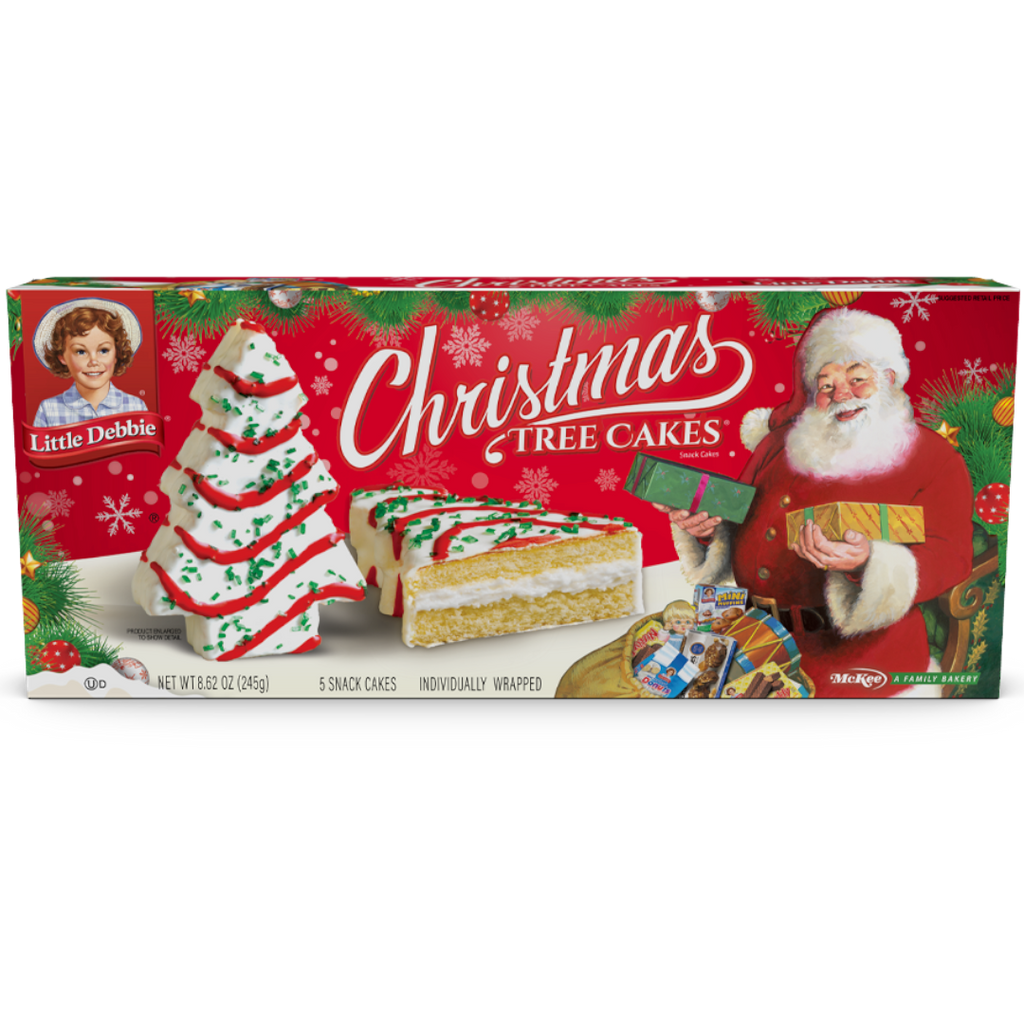Little Debbie Christmas Tree Cakes Vanilla (Christmas Limited Edition)