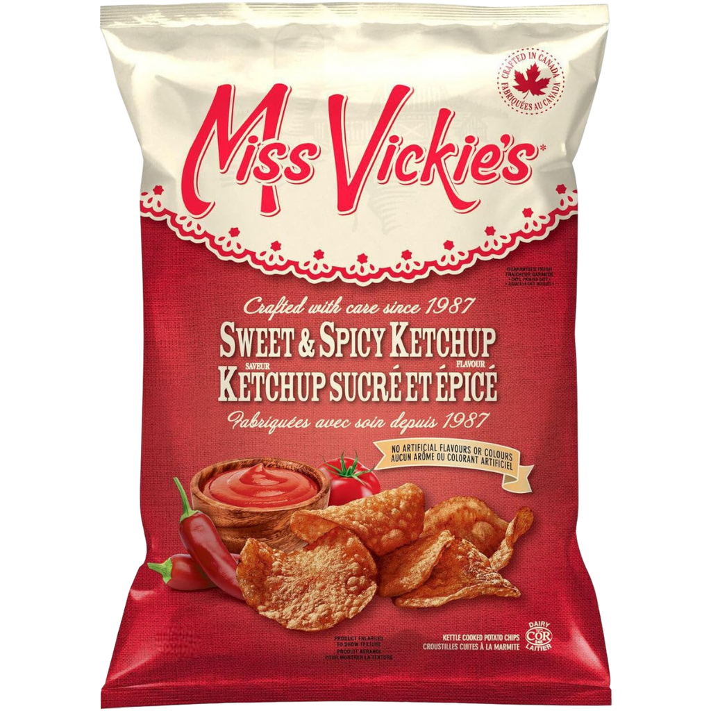 Miss Vickie's Sweet & Spicy Ketchup Potato Chips (Canada) - 1.41oz (40g)
