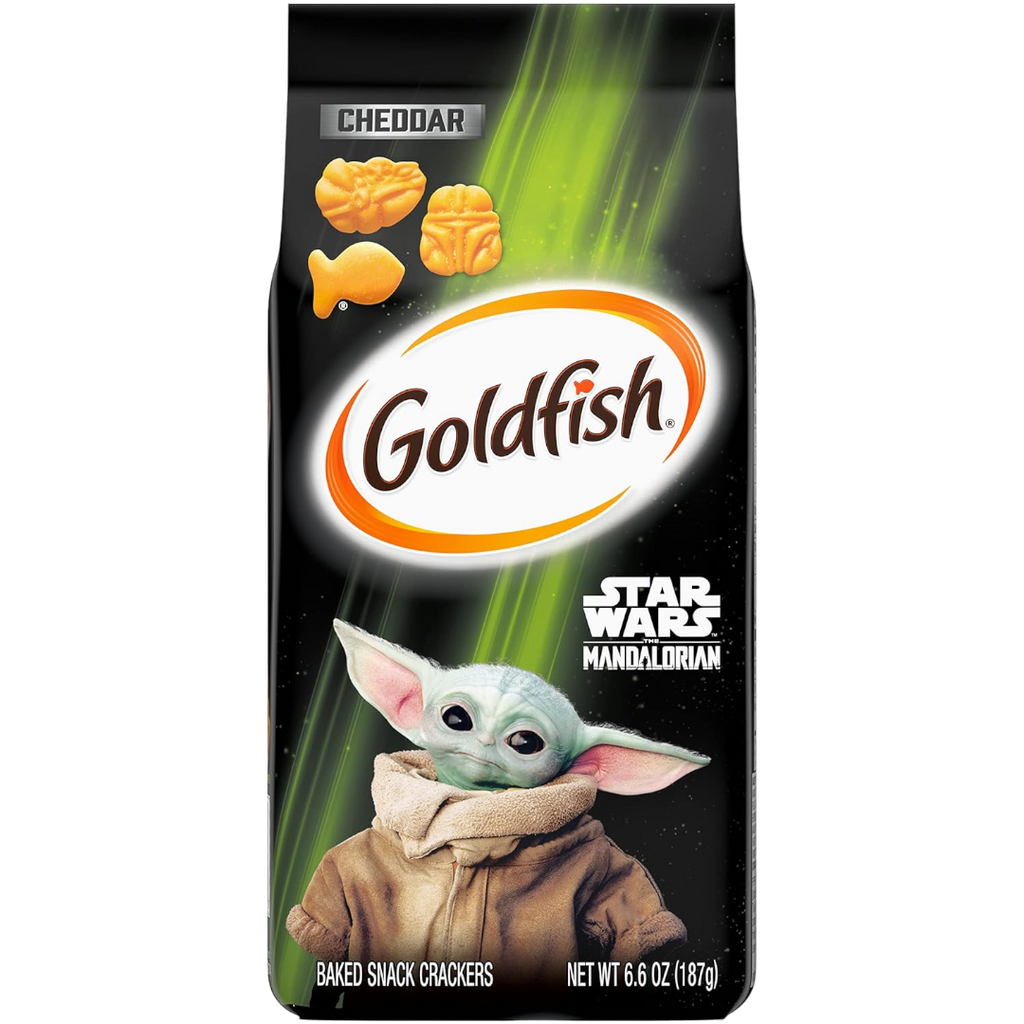 Goldfish Star Wars Mandalorian Cheddar Flavour (Special Edition) - 6.6oz (187g)