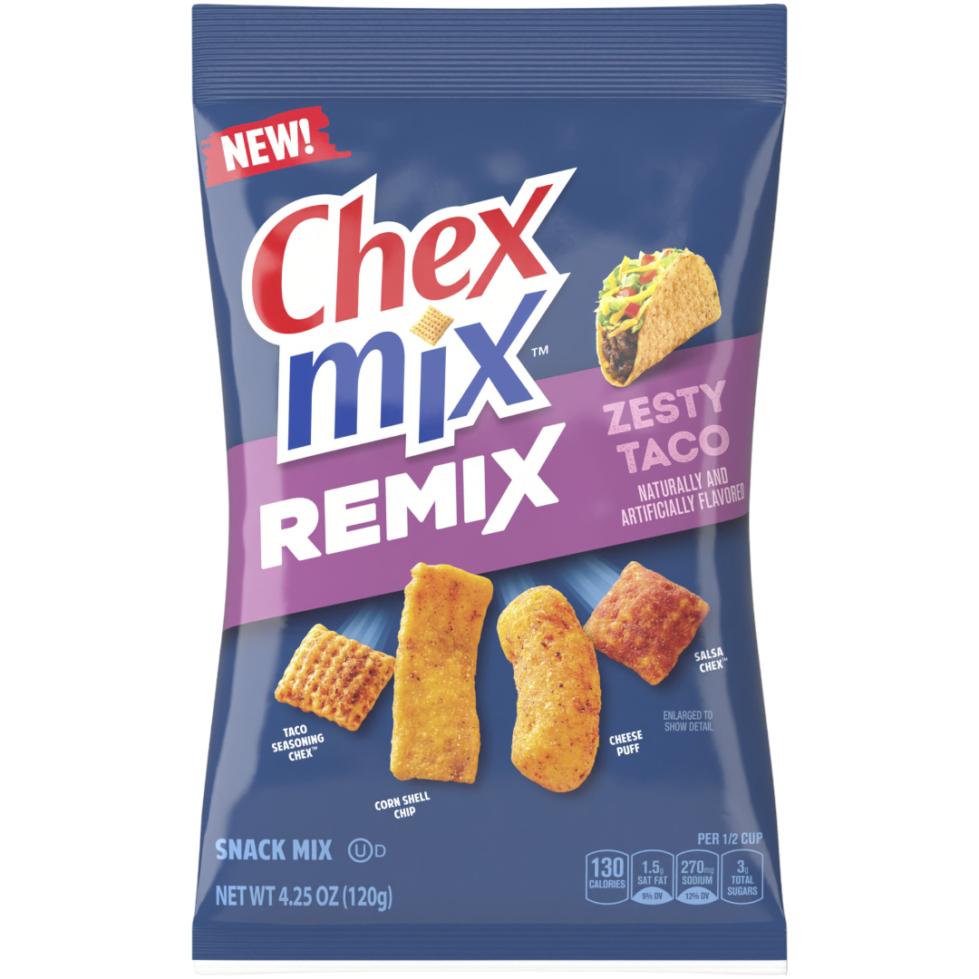 Chex Mix Remix Zesty Taco - 4.25oz (120g)