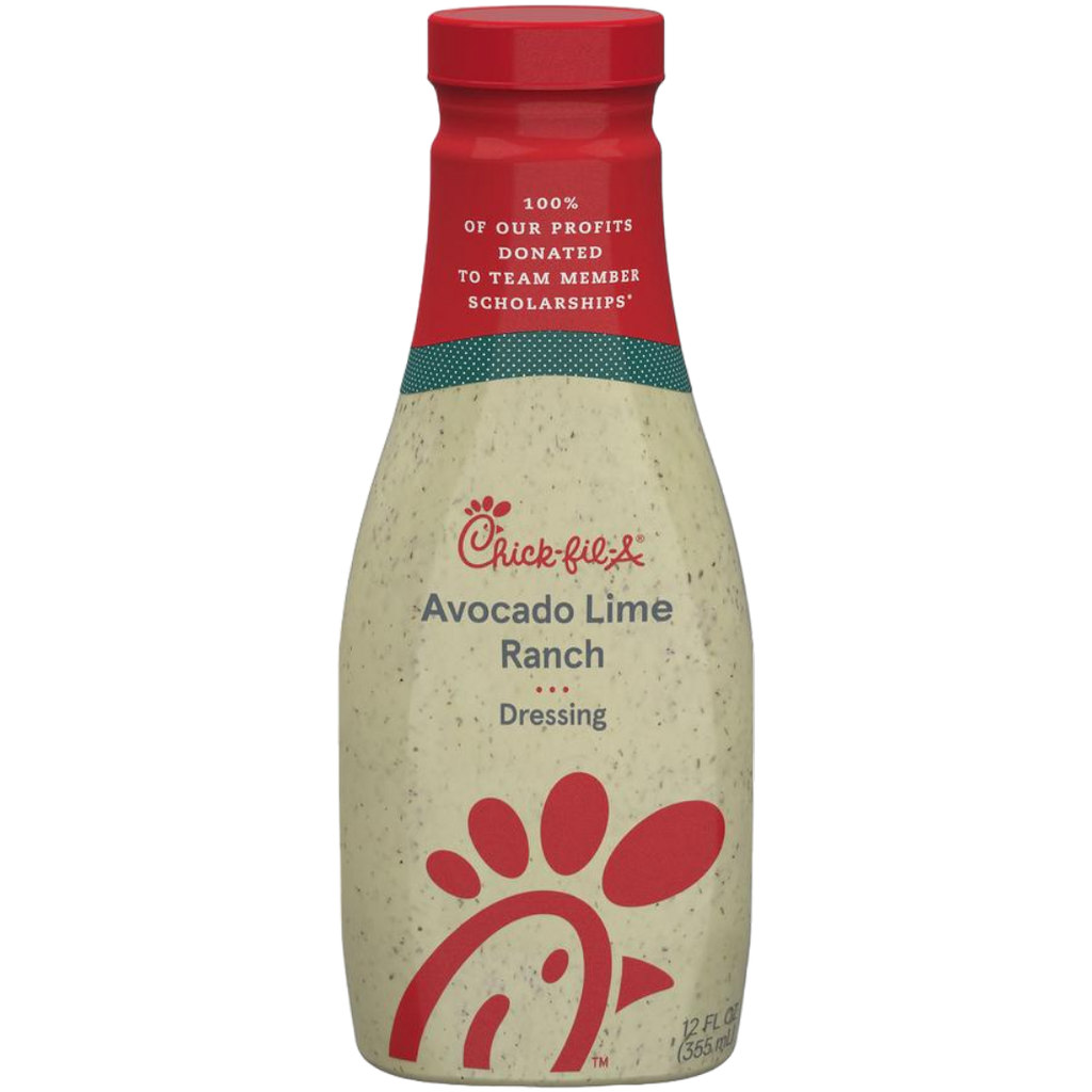 Chick-Fil-A Avocado Lime Ranch Dressing - 12fl.oz (355ml) BB 05/05/24