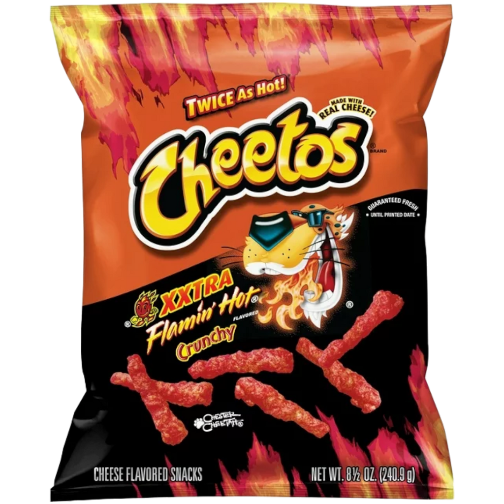 Cheetos Crunchy XXTRA Flamin' Hot - 8.5oz (240.9g)