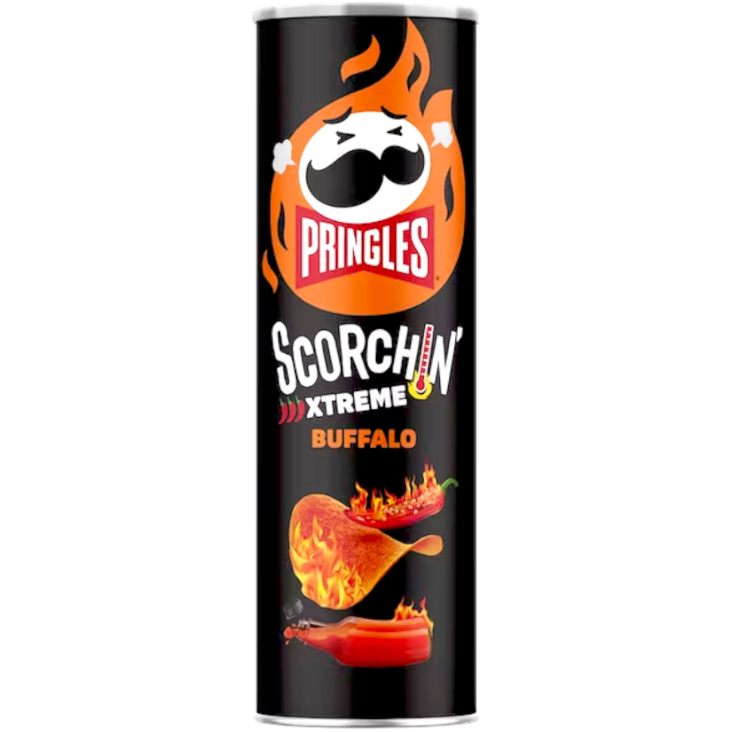 Pringles XTREME Scorchin' Buffalo (Limited Edition) - 5.5oz (158g)