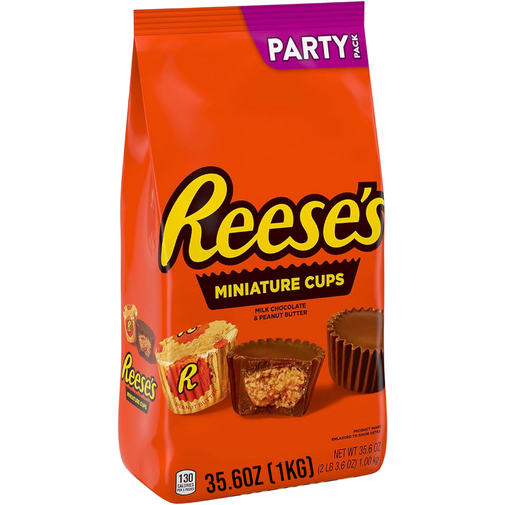 Reese's Miniature Peanut Butter Cups Party Pack - 35.6oz (1kg)