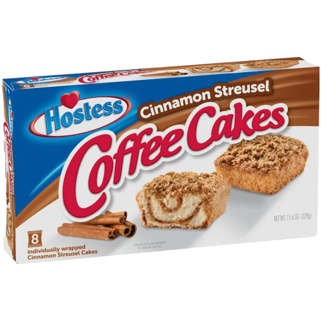 Hostess Cinnamon Streusel Coffee Cakes