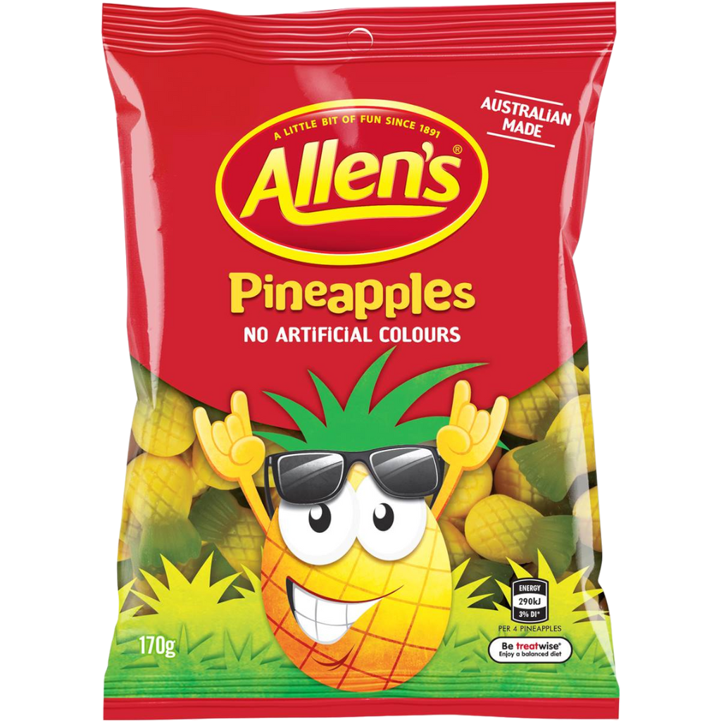 Allen's Pineapples (Australia) - 6oz (170g)