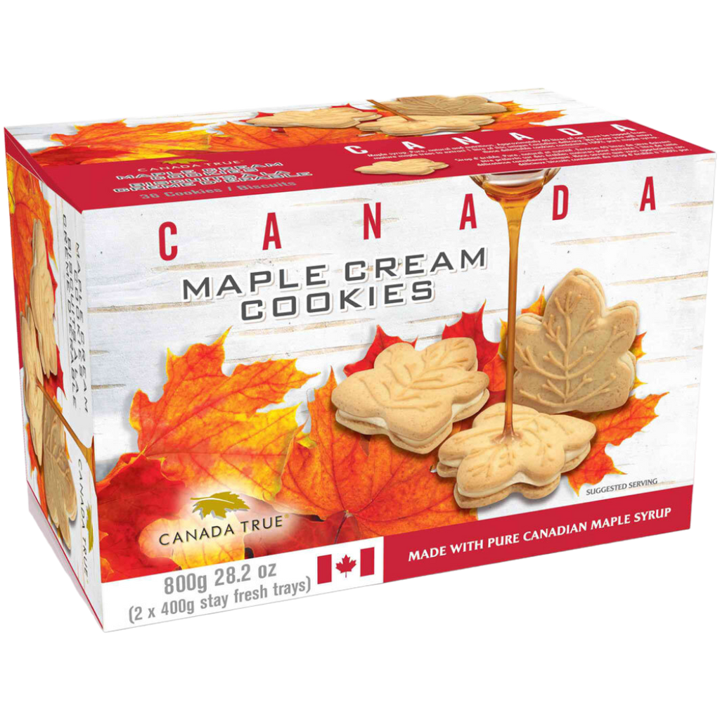 Canada True Canadian Maple Cream Sandwich Cookies (Canada)