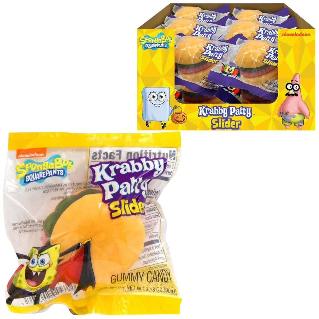 Spongebob Squarepants Halloween Krabby Patty Slider - 3.18oz (90g)
