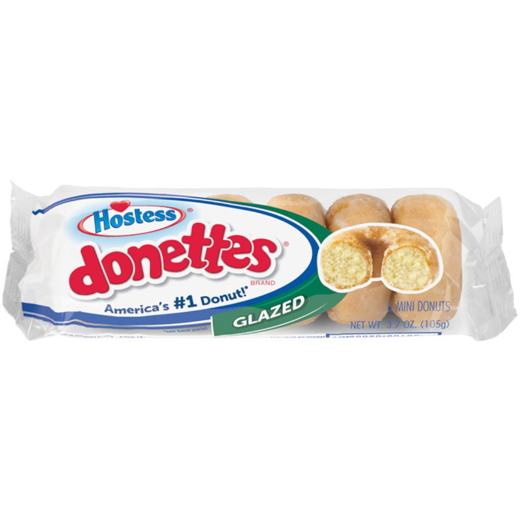 Hostess Glazed Donettes 6 Pack - 3.7oz (105g)