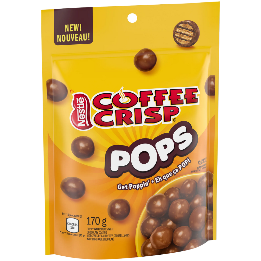 Nestle Coffee Crisp Pops Share Bag (Canada) - 6oz (170g)