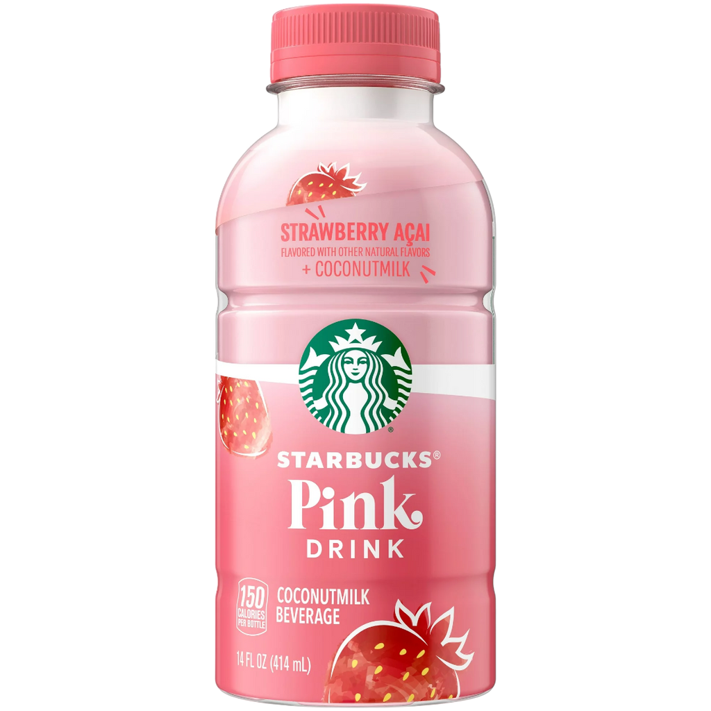 Starbucks Pink Drink (Strawberry Açaí Flavour) - 14fl.oz (414ml)