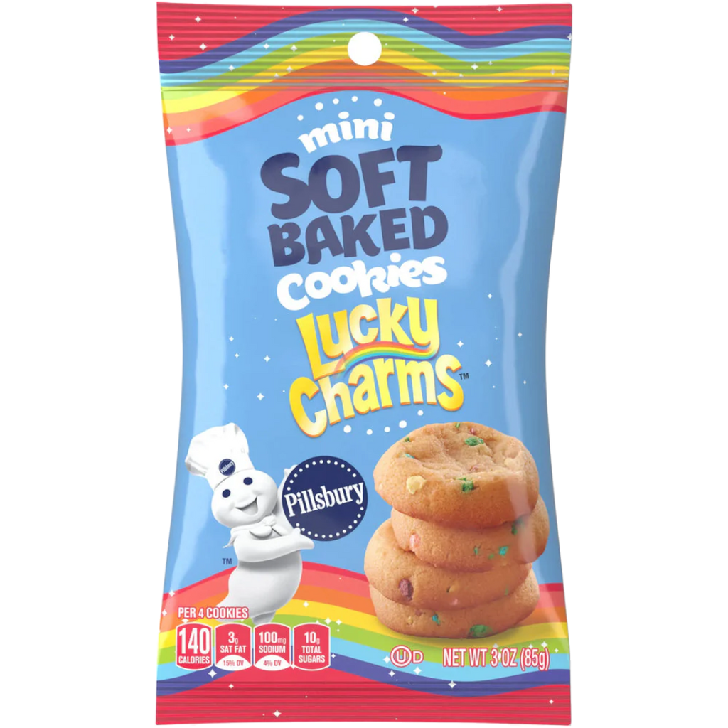 Pillsbury Lucky Charms Mini Soft Baked Cookies - 3oz (85g)