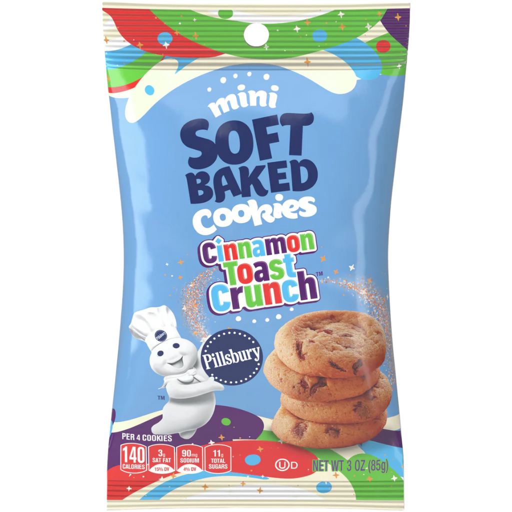 Pillsbury Cinnamon Toast Crunch Mini Soft Baked Cookies Share Bag - 3oz (85g)