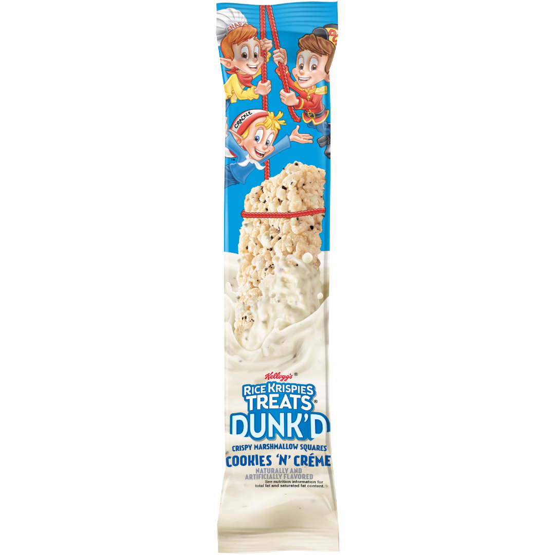 Kellogg’s Rice Krispies Treats DUNK'D Big Bar Cookies 'N' Creme 3.1o