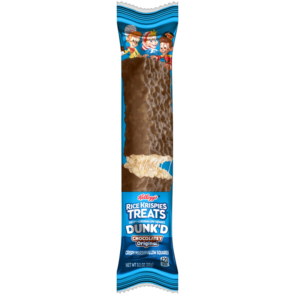 Kellogg’s Rice Krispies Treats DUNK'D Big Bar Chocolatey - 3.1oz (88g)