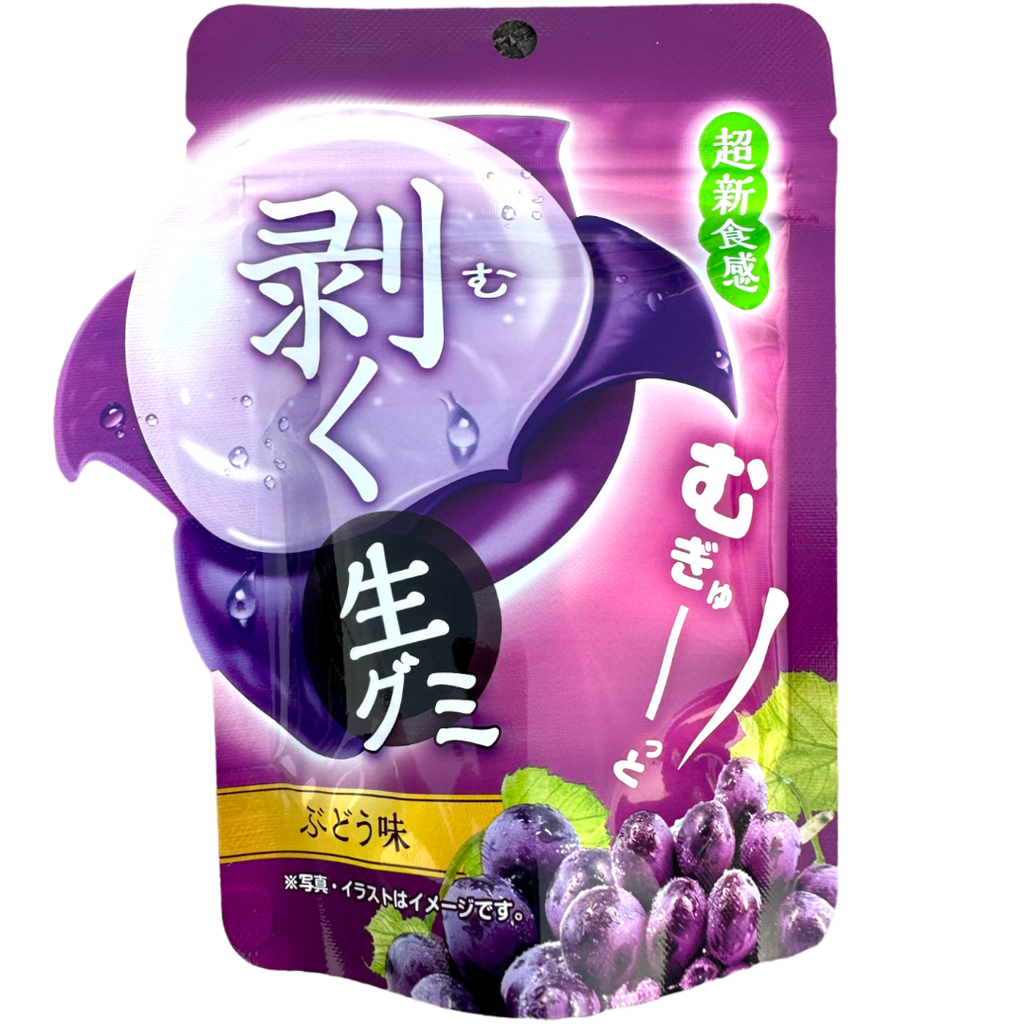 Asian Peelable Gummies Purple Grape Flavour (China) - 3.53oz (100g)