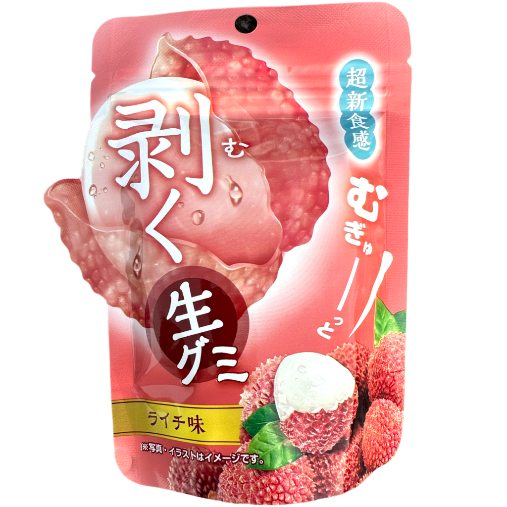 Asian Peelable Gummies Lychee Flavour (China) - 3.53oz (100g)