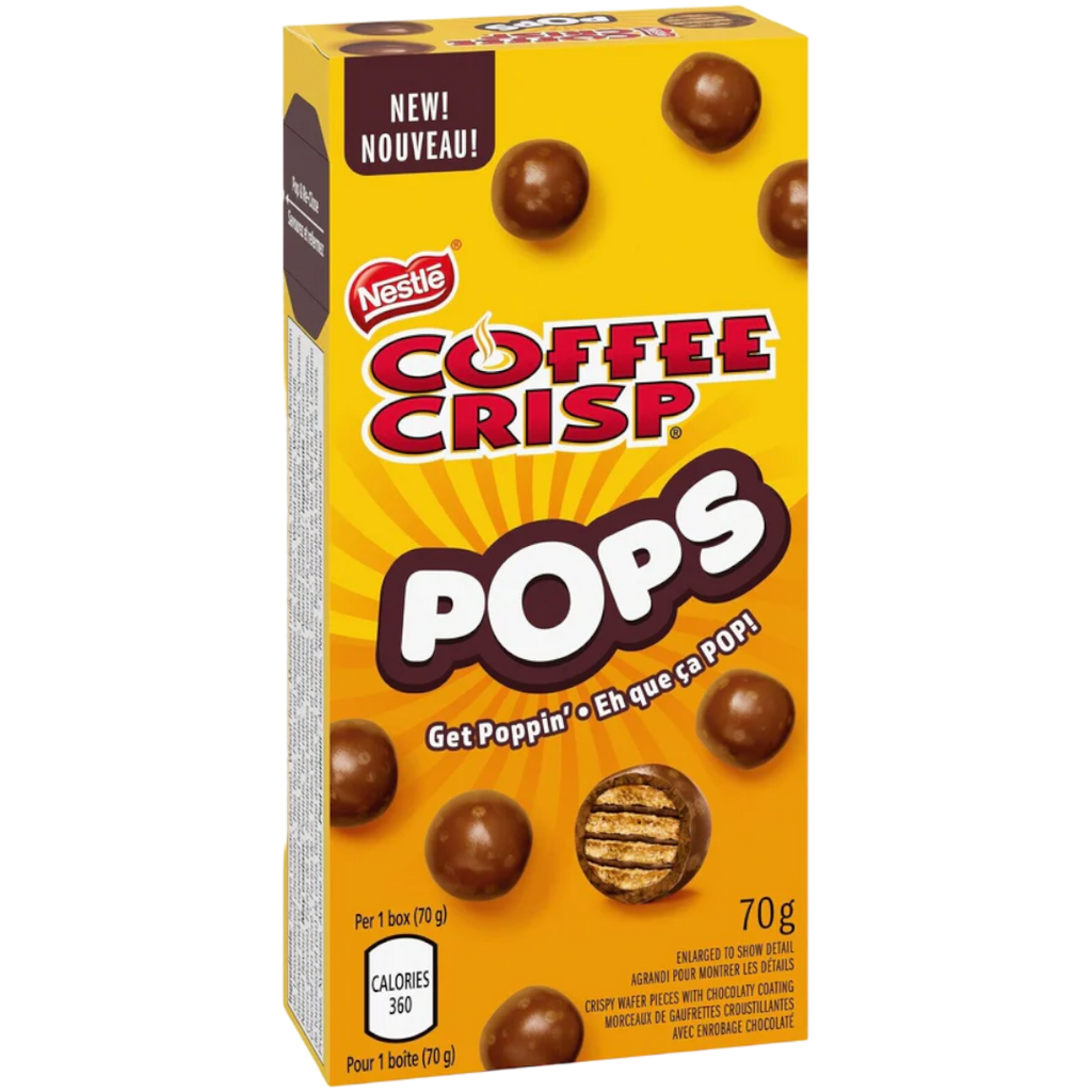 Nestle Coffee Crisp Pops Box (Canada) - 2.47oz (70g)